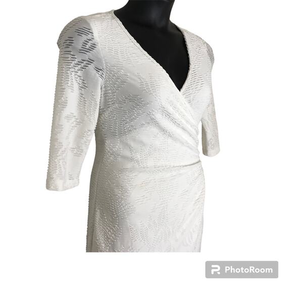 GUESS Faux Wrap Mini Dress - Picture 2 of 12